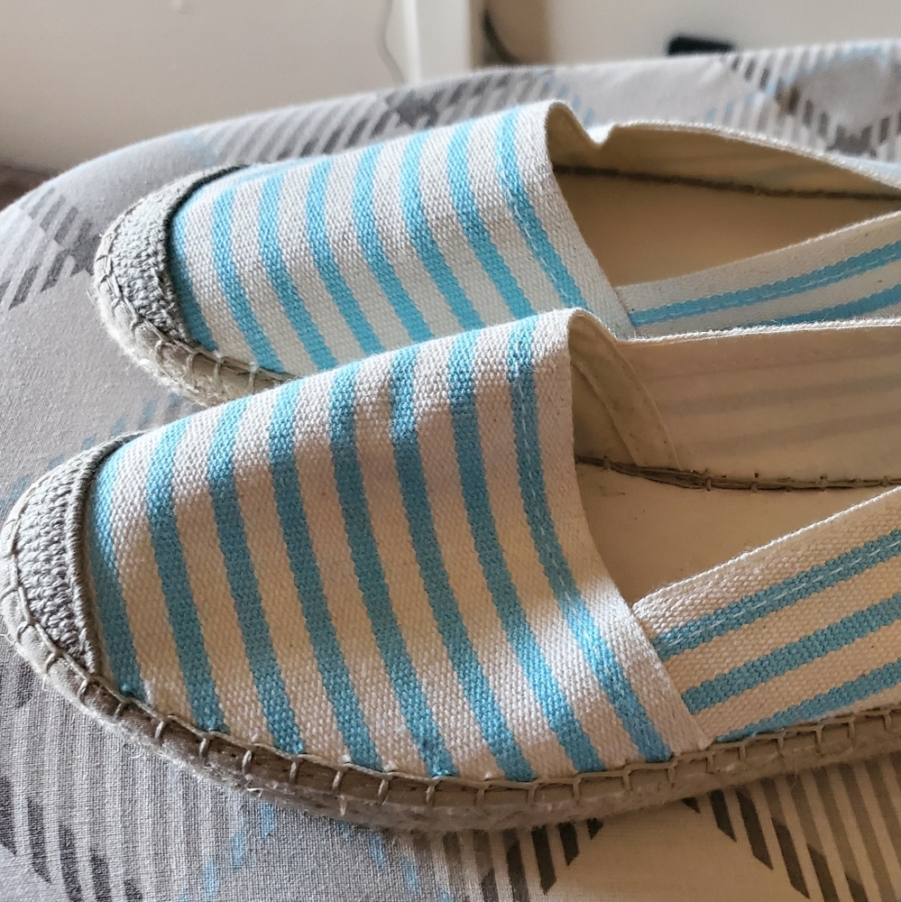 Vidorreta Shoes | Vidorreta Blue and White Canvas